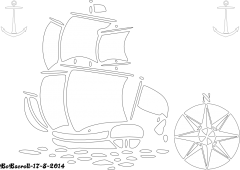 At Sea