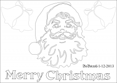 Christmas plaque 1