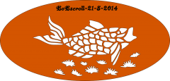 Fish plaque