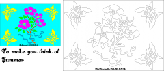 Flowers & Butterflies
