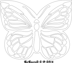 Butterfly Box Lid design