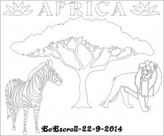 Africa plaque