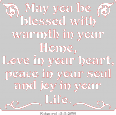 Blessed plaque
