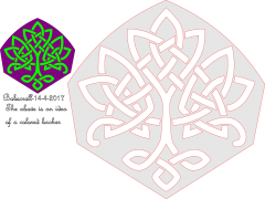 Celtic Tree plaque