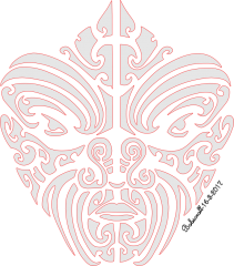 Polynesian Mask patt