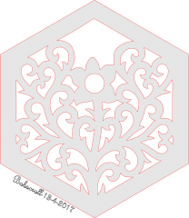 Six sided Trivet
