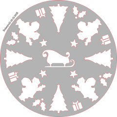 Christmas Trivet
