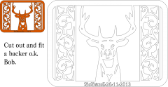 Deer panel
