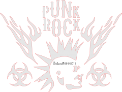 Punk Rock Poster patt