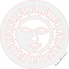Aztec Sun Trivet