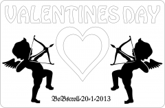 Valentines Day plaque 1