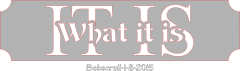 IT IS What It Is