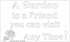 Garden sign 1