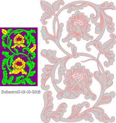 Floral plaque 2