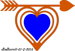 Arrow & Heart design