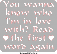 Love saying