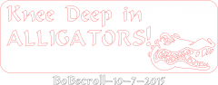 Knee deep In Alligators