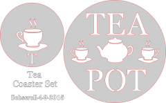 Tea Coaster Set