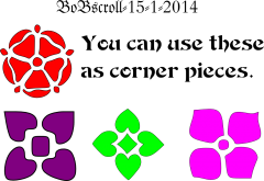 Corner pieces