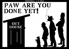 Paw Out house