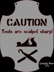 Sharp Tools Sign