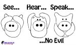 No Evil Pigs
