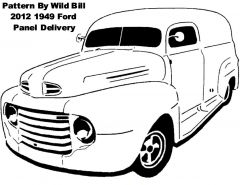 1949 Ford Panel Delivery (Chopped)
