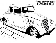1933 Willys Coupe