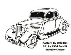 1934 Ford 5 Window Coupe