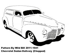 1941 Chevrolet Sedan Delivery (Chopped)