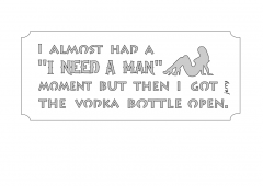 I Almost Needed A Man