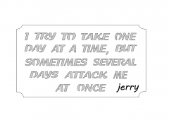 One Day At A Time