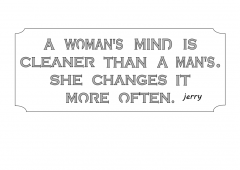 A Woman's Mind