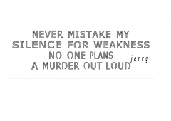 My Silence