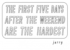 After The Weekend