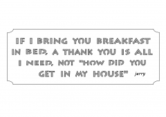 Breakfast In Bed