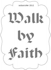 walk By faith