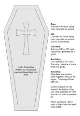 Coffin Trinket Box