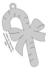 Candy Cane Ornament