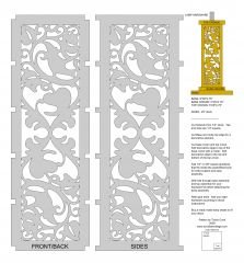 Fretwork Lamp