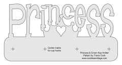 Princess Key Rack