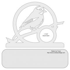 Chickadee Clock