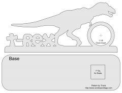 T-Rex Clock