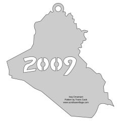 Iraq Ornament