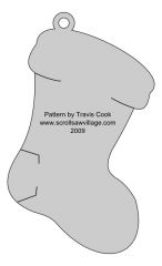 Stocking Ornament