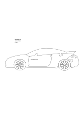 Sportscar puzzle pattern