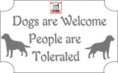 Dogs welcome