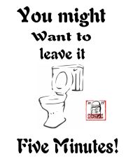 Toilet Humour