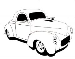 1941 Willys Supercharged 427