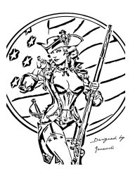 militia girl